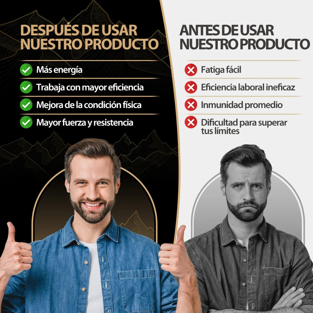 Gomitas de Shilajit Puro para Energia